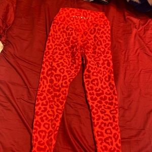 Balance Athletica Lux Fire Leggings size Medium